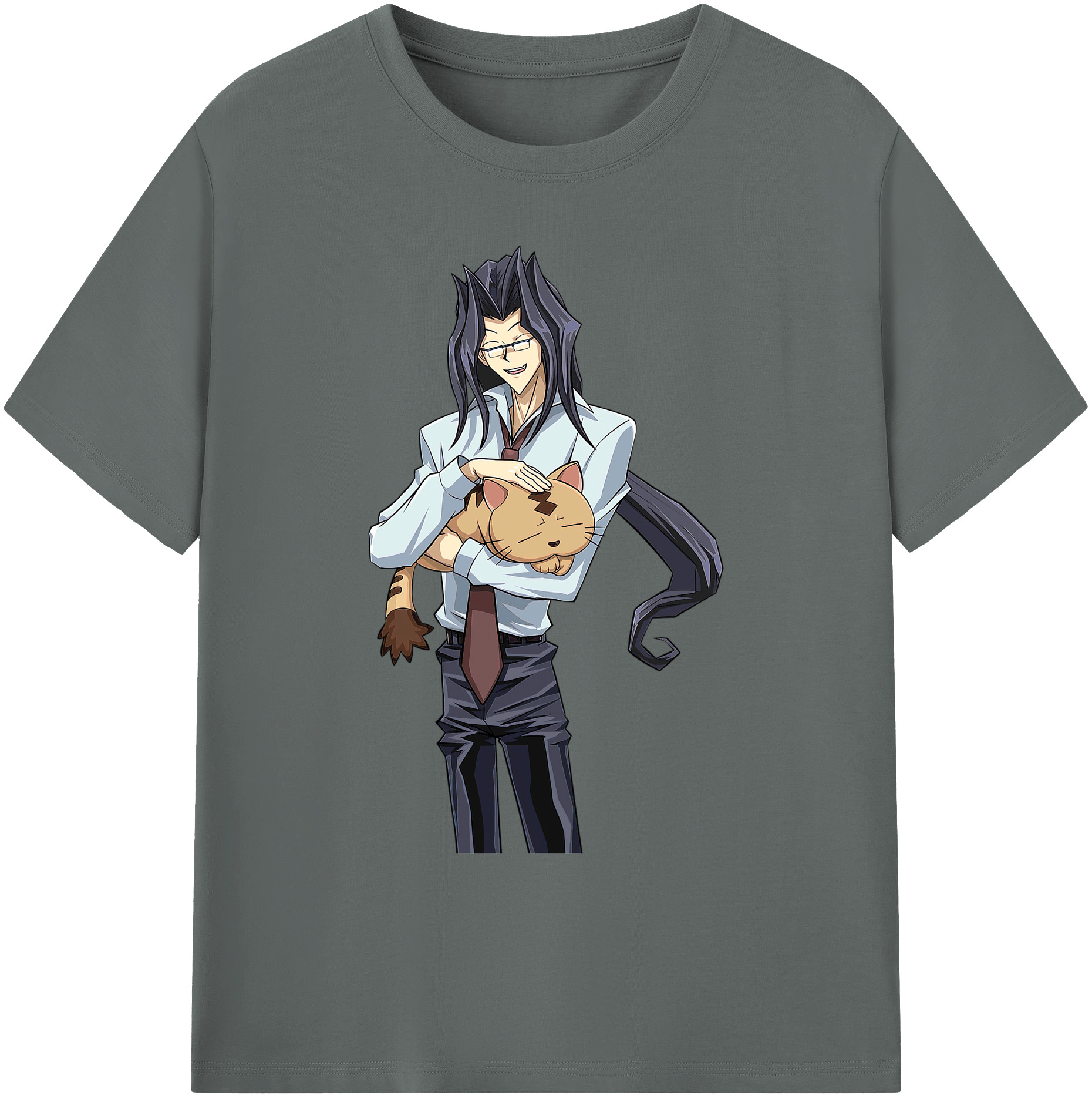 （画像用） 遊☆戯☆王 Yu-Gi-Oh! 綿100％ メンズ半袖Tシャツ｜肌触りやわらか＆通気性